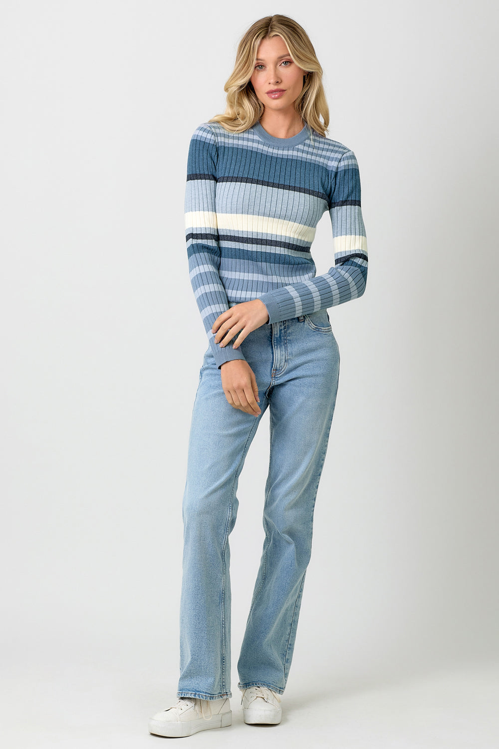 Meg Striped Sweater