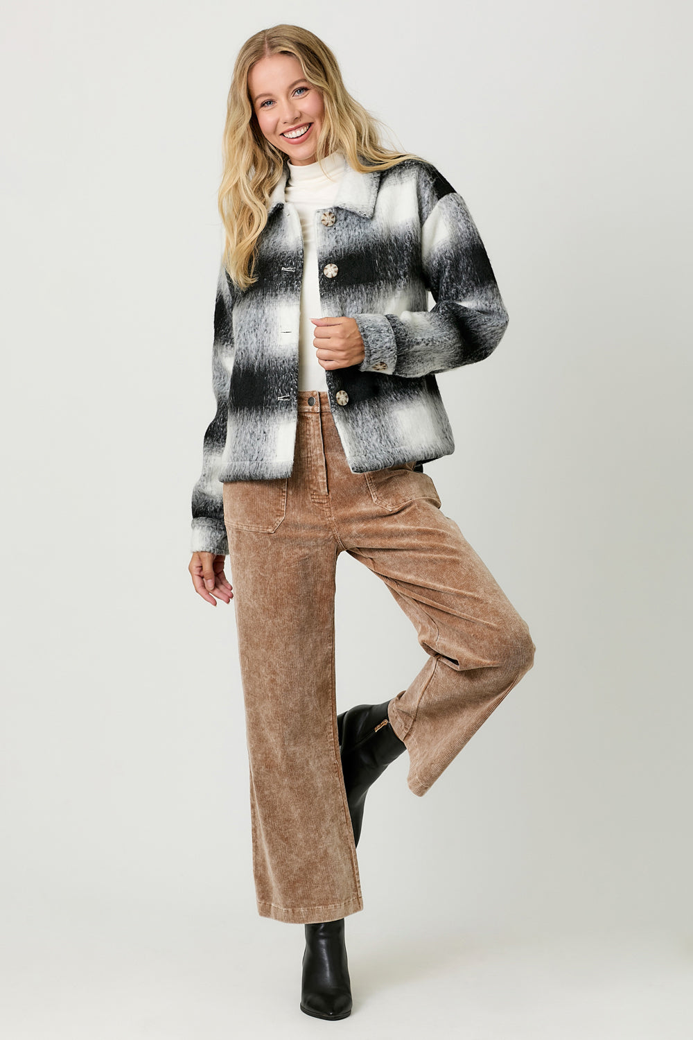 Maeve Plaid Jacket