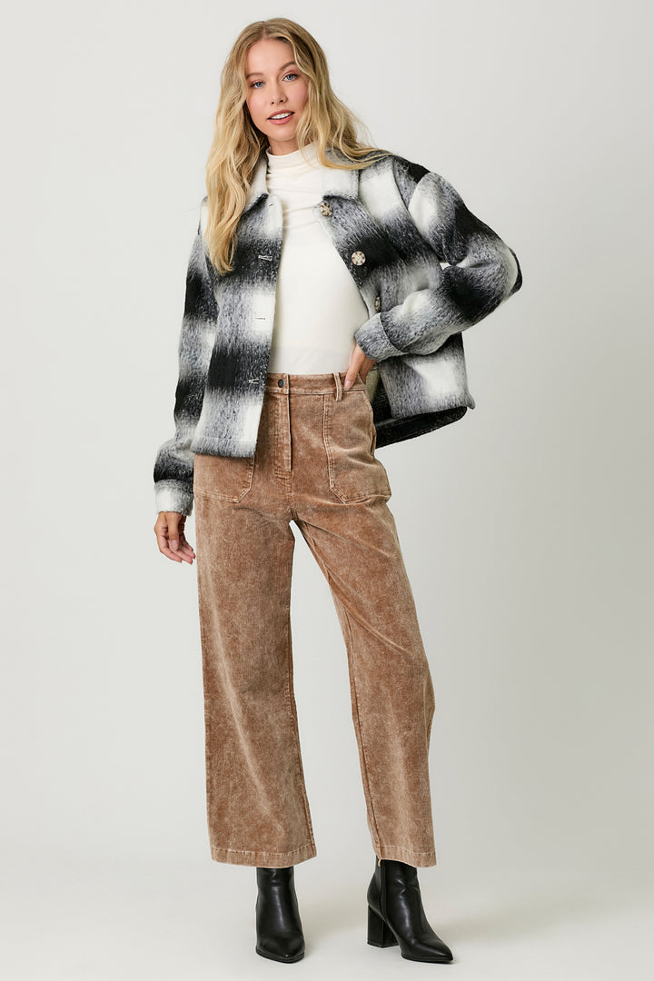 Maeve Plaid Jacket