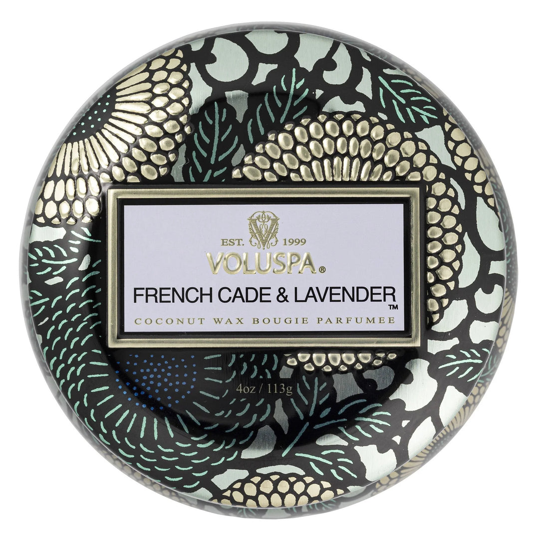 French Cade Lavender Mini Tin Candle