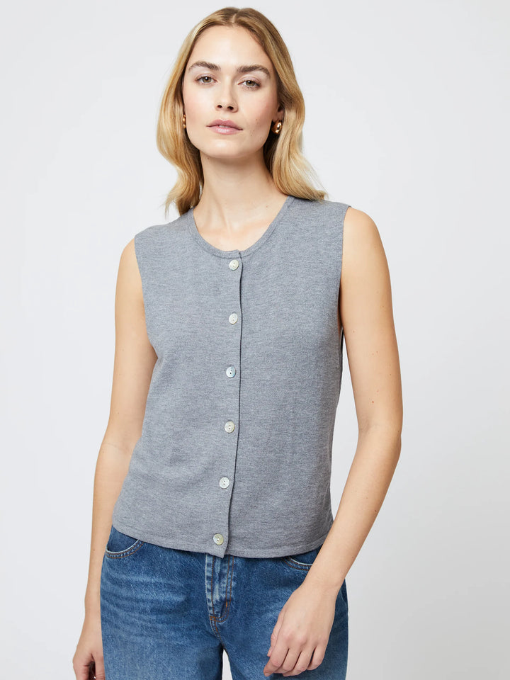 Grey Cosysoft Sweater Vest