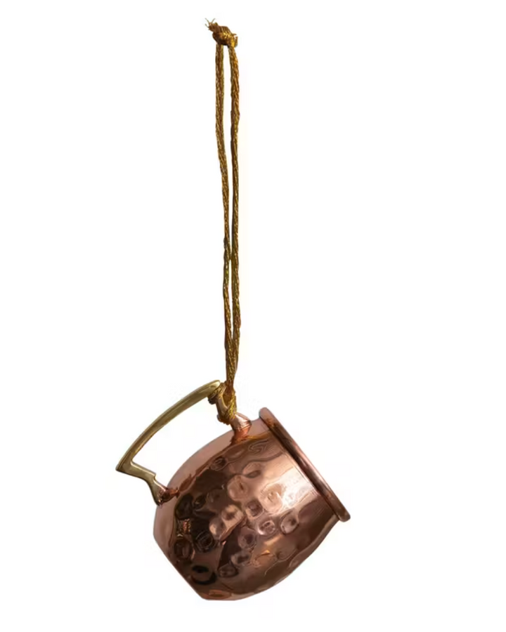 Copper Mule Mug Ornament