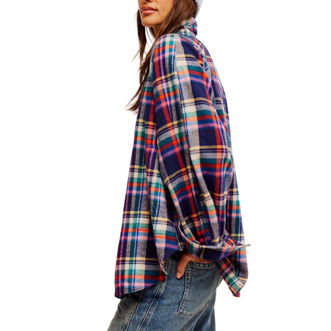 Girl Meets Boy Plaid Shirt