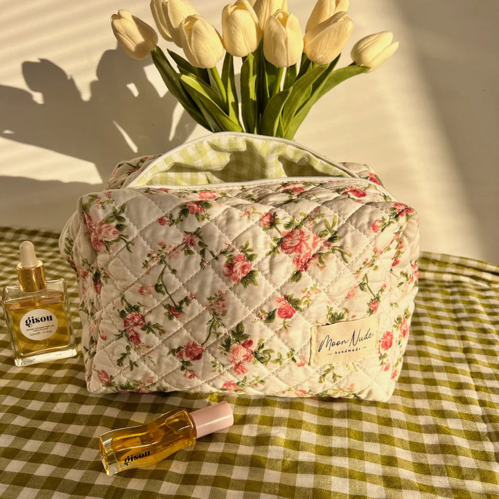 Large Makeup Bag- Roze