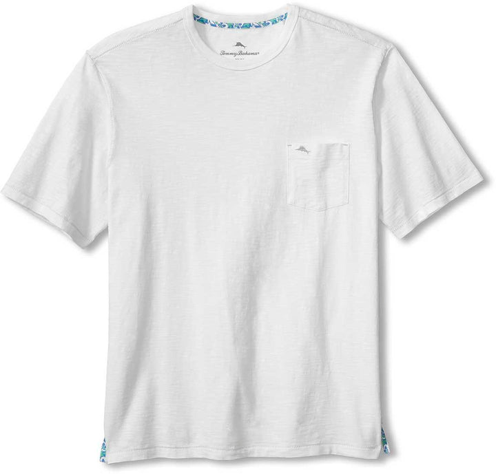 Bail Beach Short Sleeve Crew in White