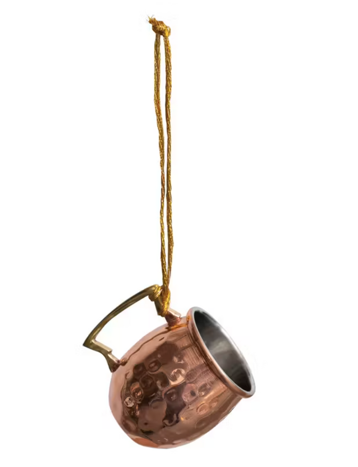 Copper Mule Mug Ornament