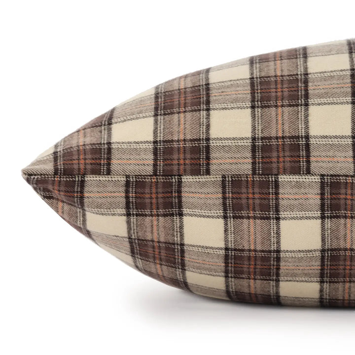 Chestnut Plaid Dog Bed