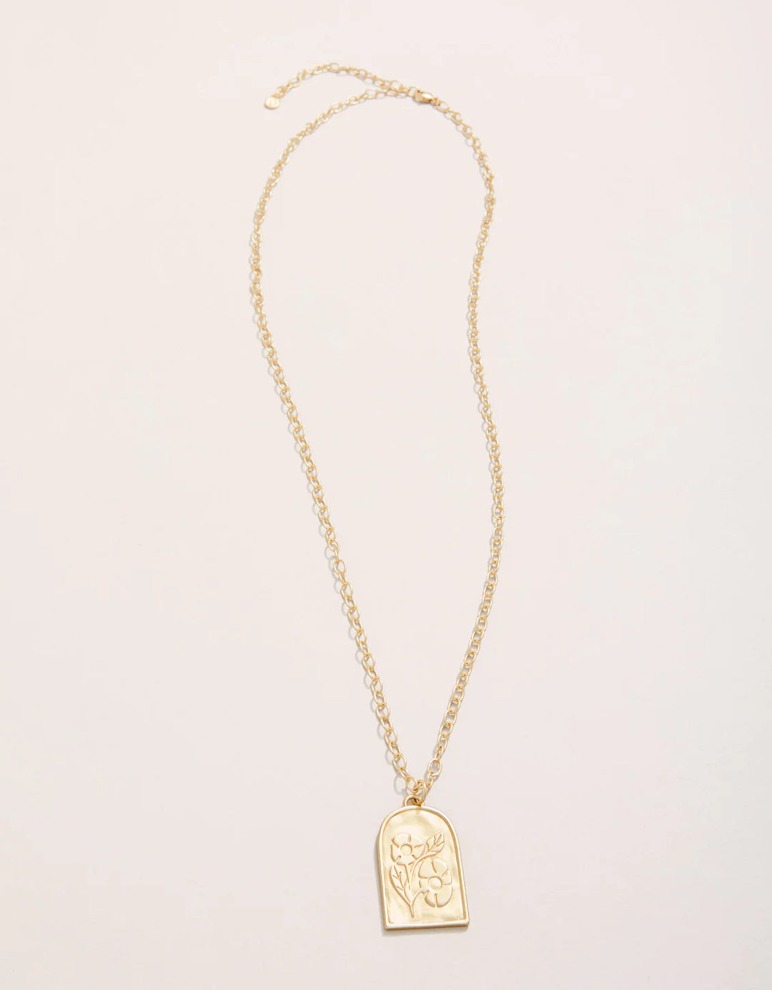 Gold Isle Of Palm Necklace