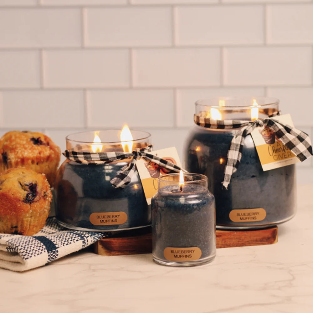 34oz Candle - Blueberry Muffins