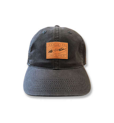 LI Fish Dad Hat in Black