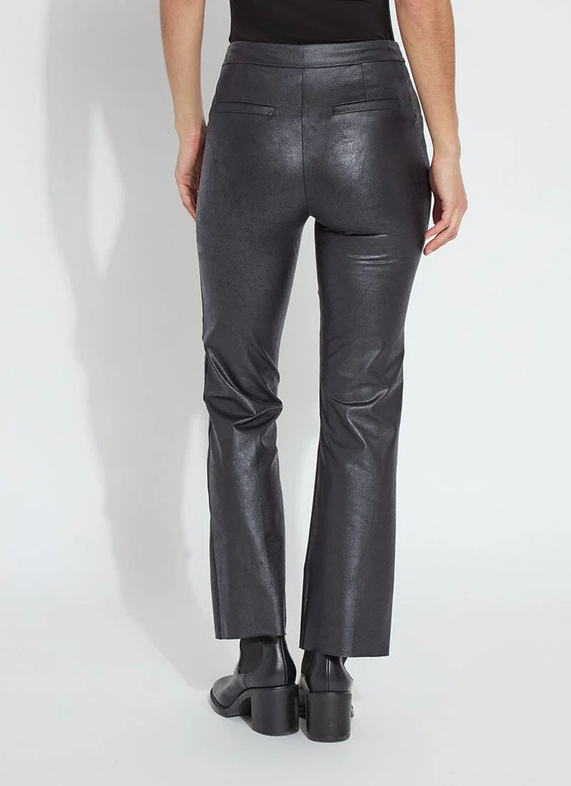 Elysse Foiled Leather Pant