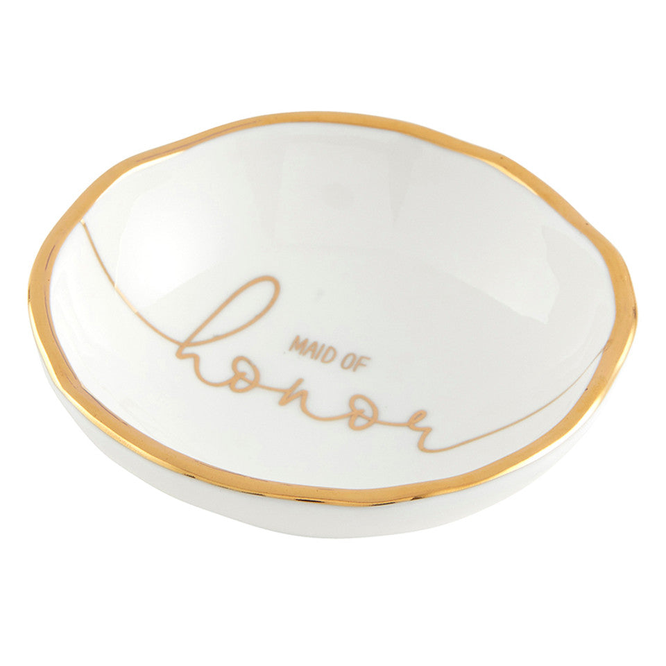 "Maid of Honor" Jewelry Dish