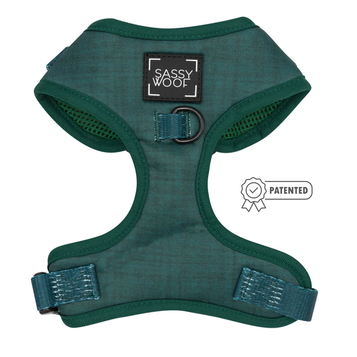 Green Adjustable Harness - Madison's Niche 