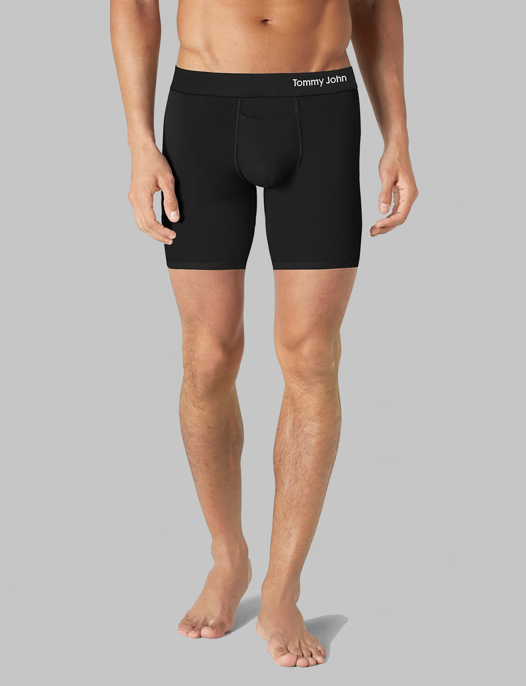 Cool Cotton 6" Boxer Brief in Black