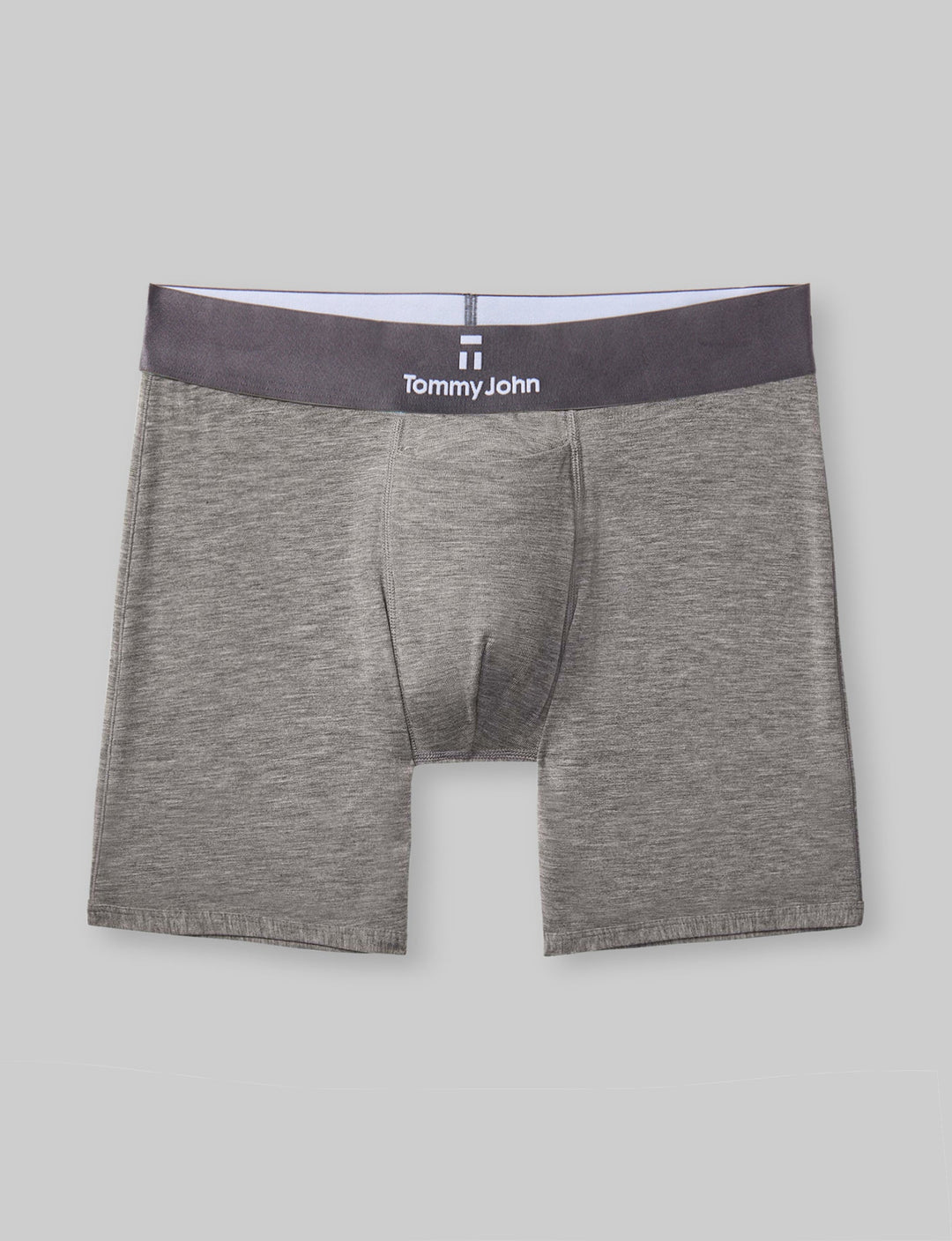 Second Skin 6" Boxer Brief in Heather Grey