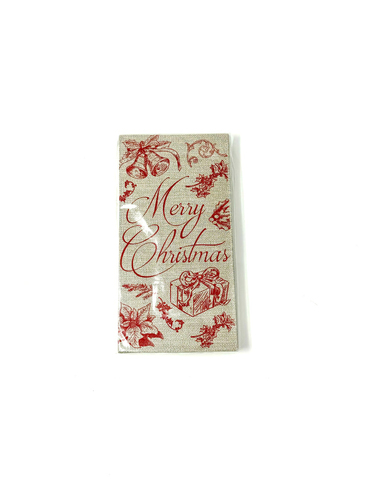 Christmas Toile Paper Napkins