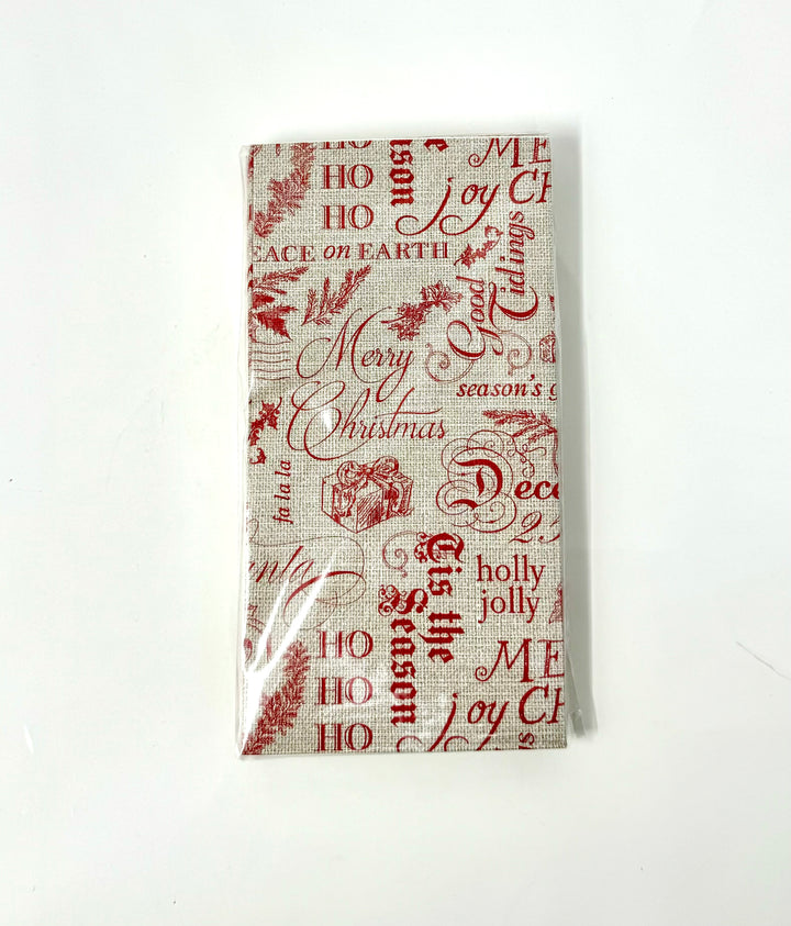 Christmas Toile Paper Napkins