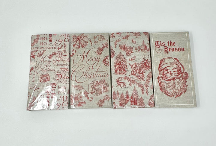 Christmas Toile Paper Napkins