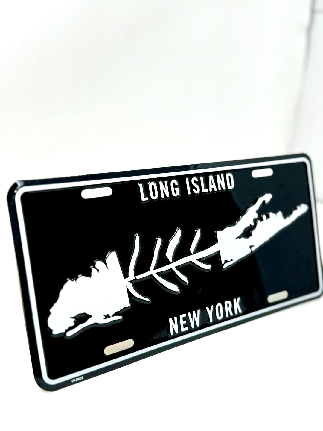 LI Fish License Plate