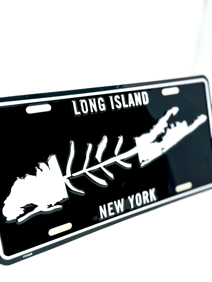 LI Fish License Plate