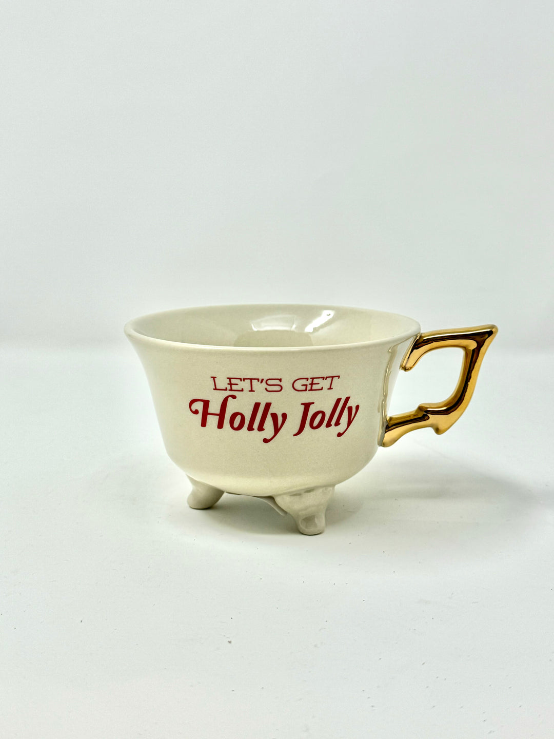 Holiday Footed Teacup