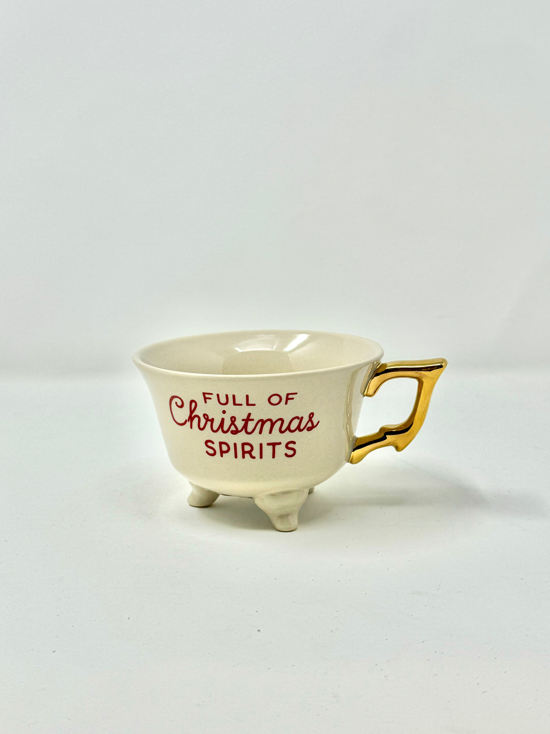 Holiday Footed Teacup