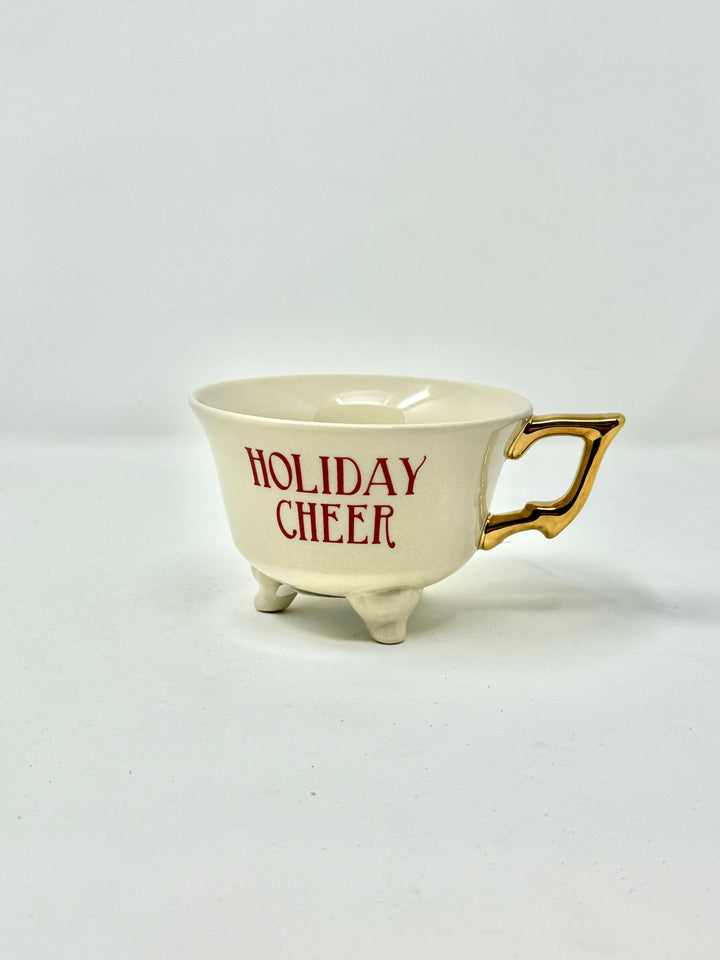 Holiday Footed Teacup