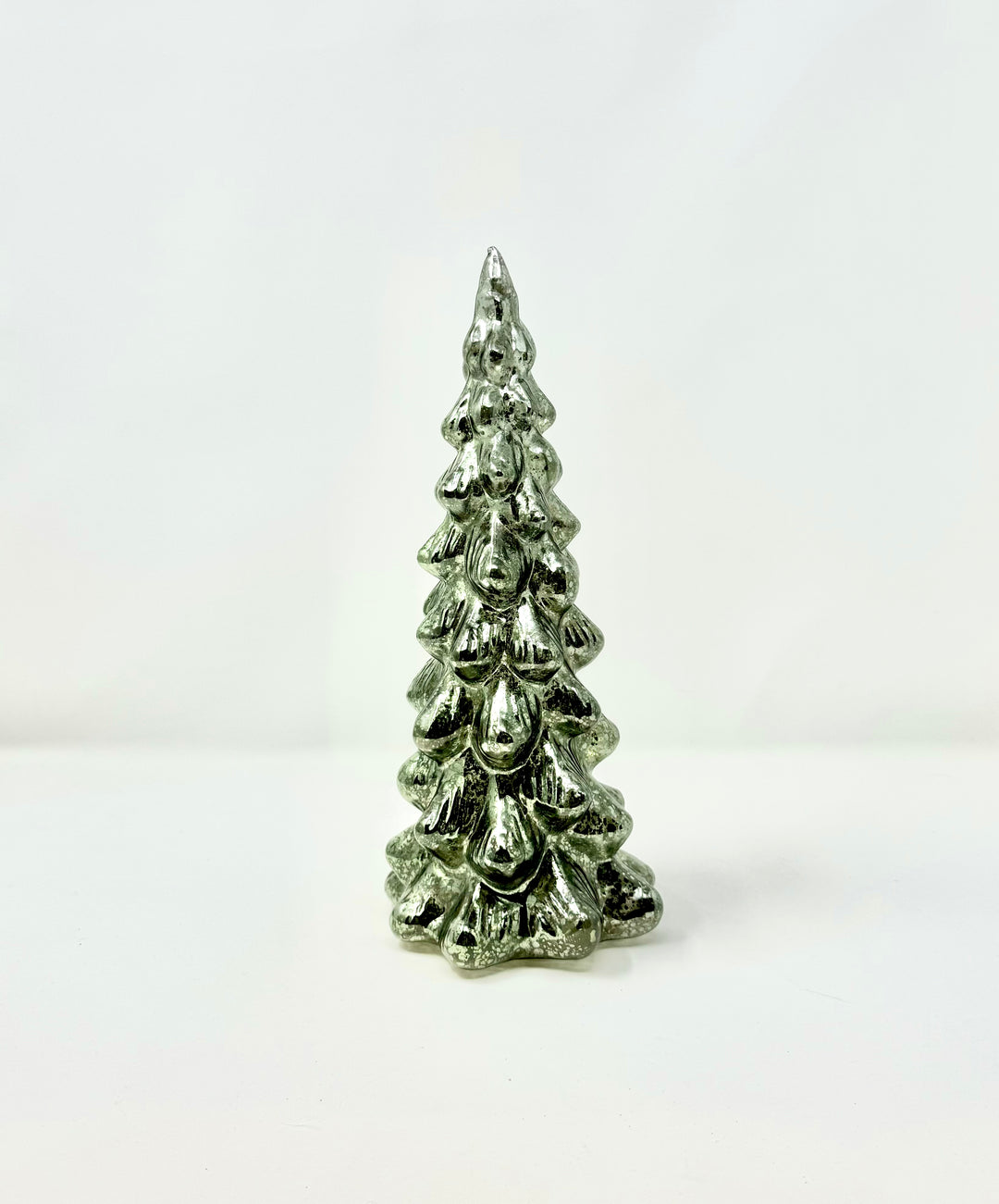 Green Glass LED Tree