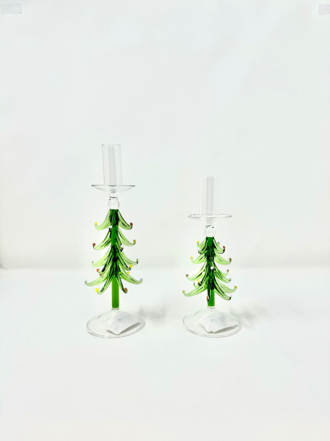 Glass Tree Taper Holder