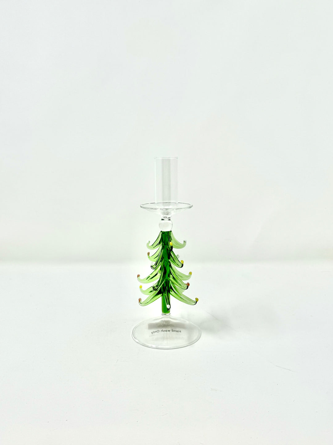 Glass Tree Taper Holder