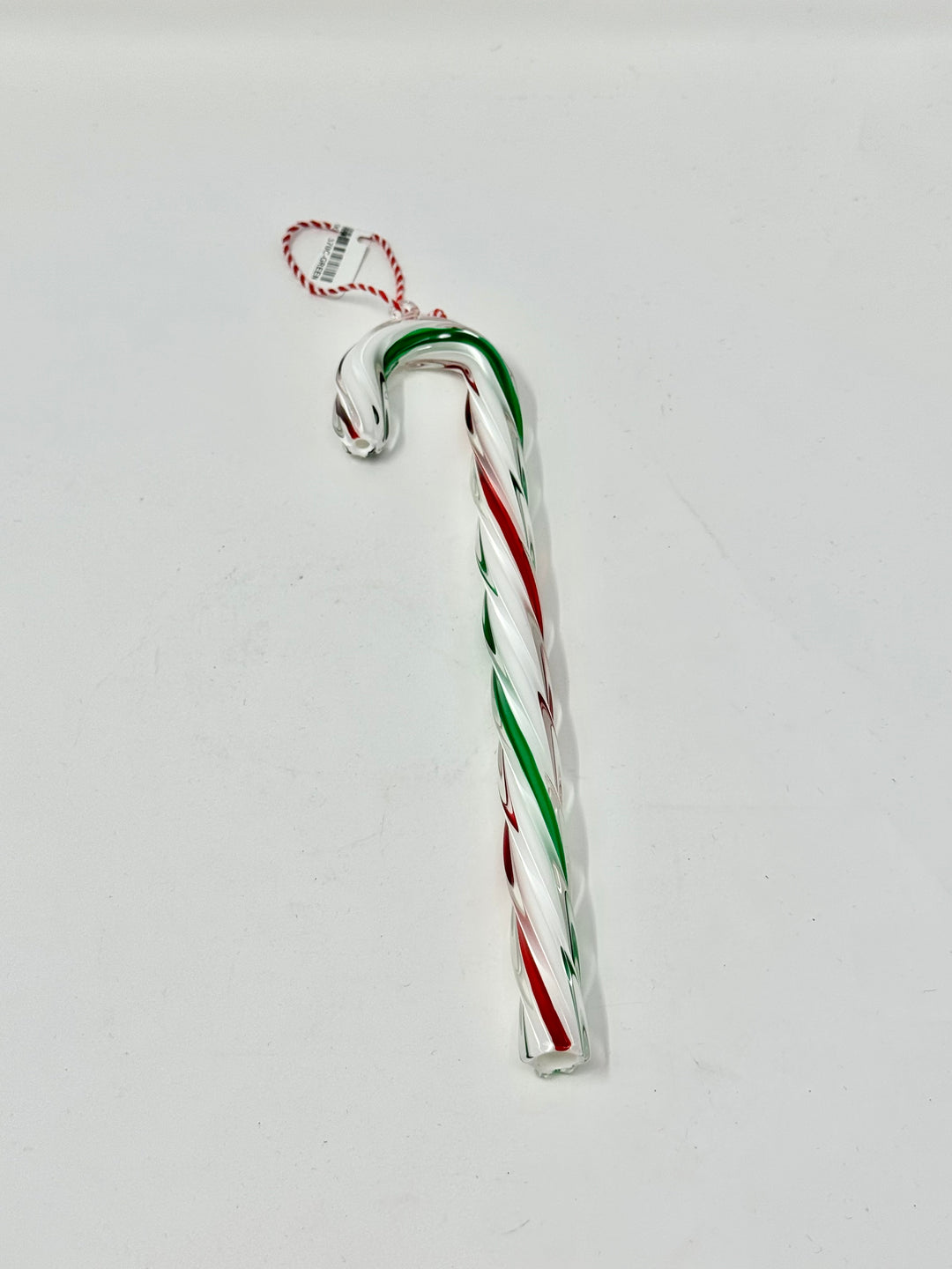 Blown Glass Candy Cane