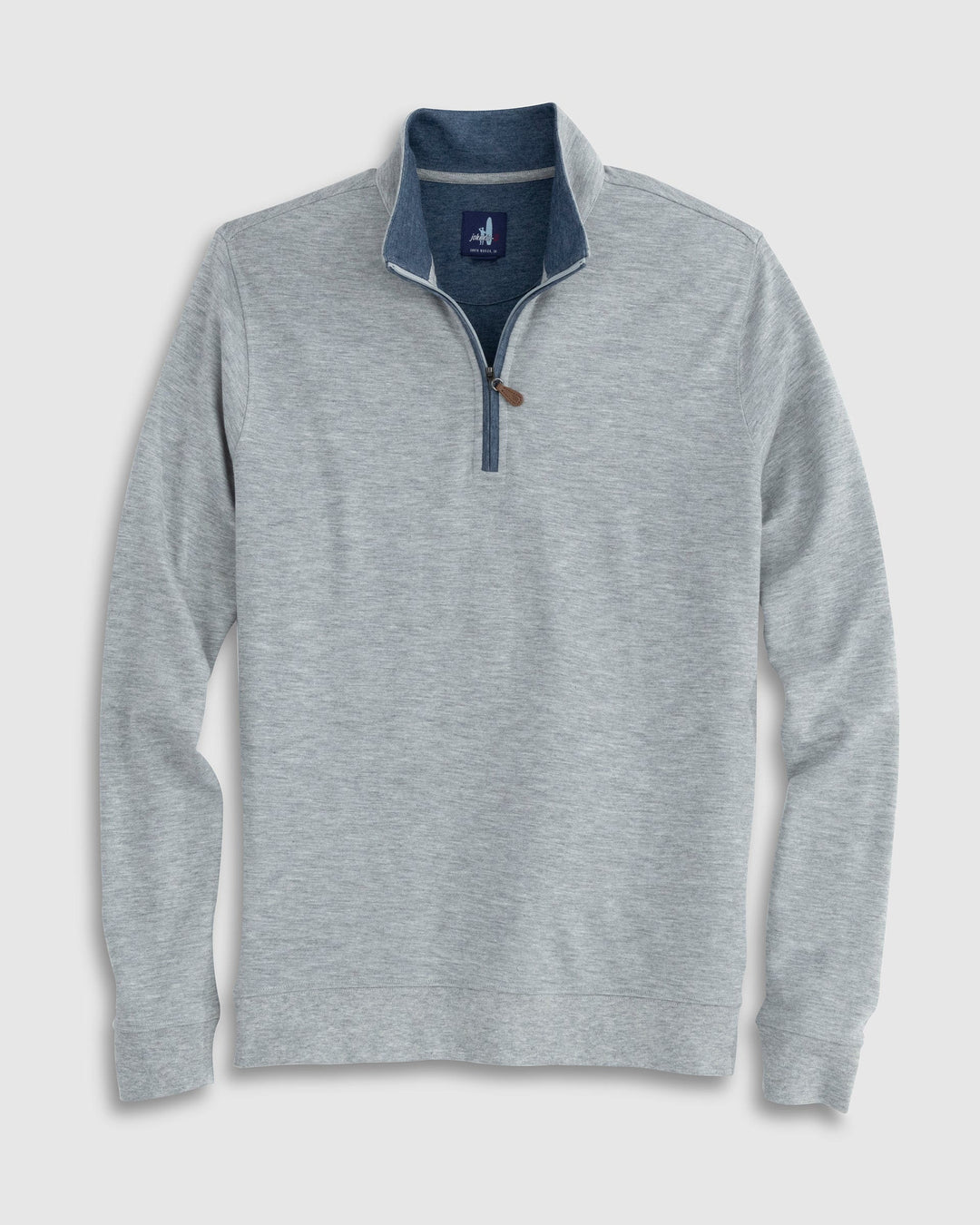 Sully 1/4 Zip Pullover in Light Gray