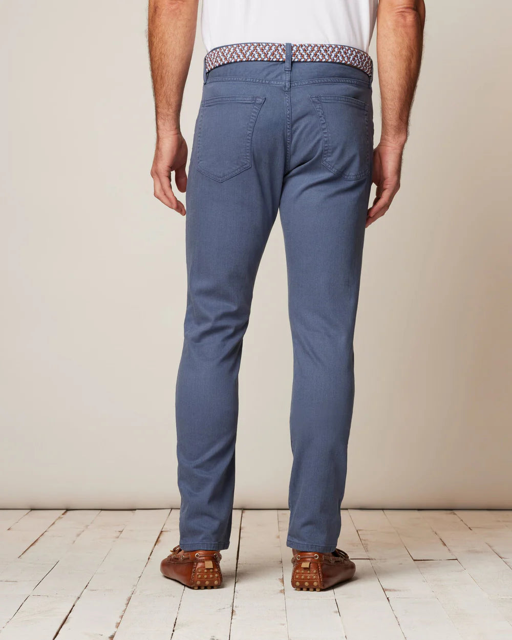 Hugo 5 Pocket Pant in Marine