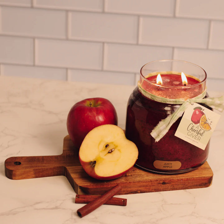 34oz Candle - Juicy Apple