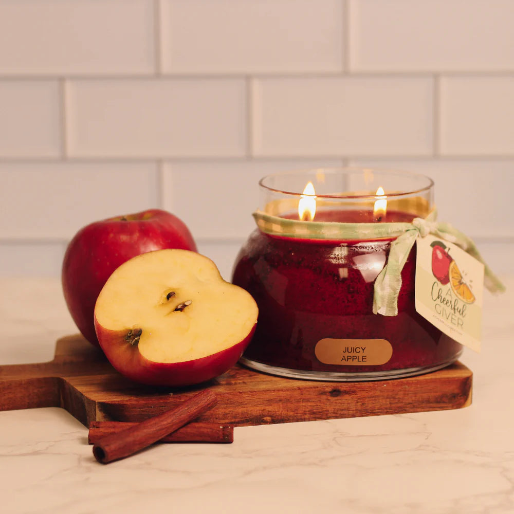 22oz Candle - Juicy Apple