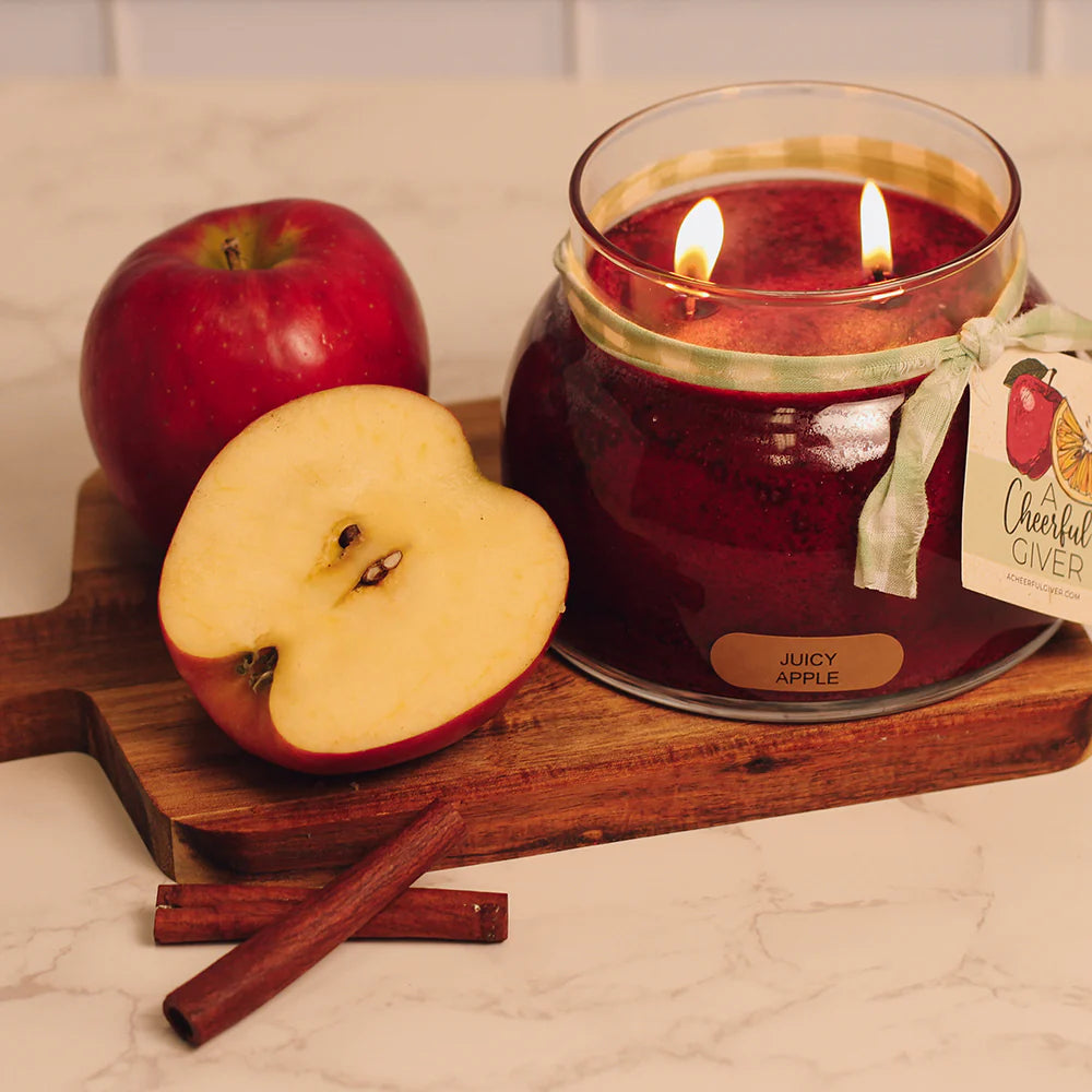 22oz Candle - Juicy Apple