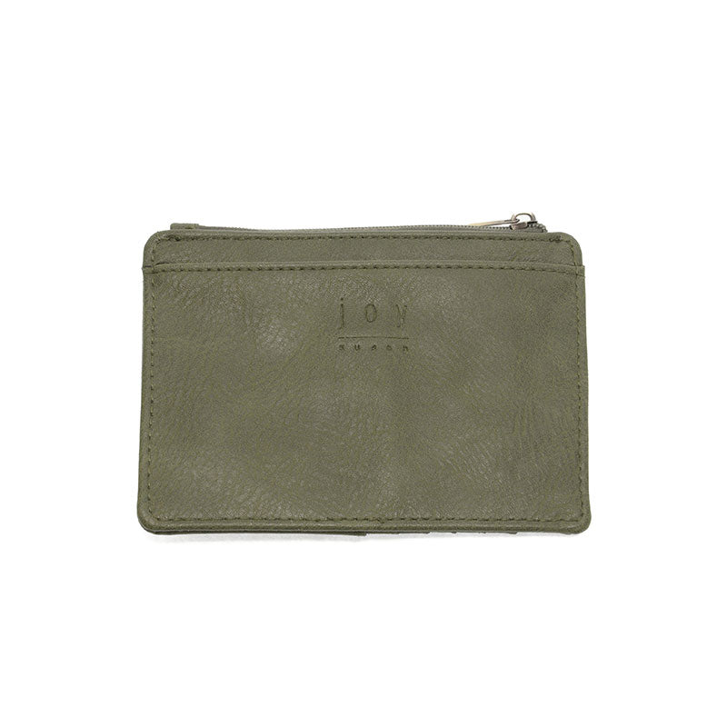 Penny Mini Travel Wallet in Dark Basil