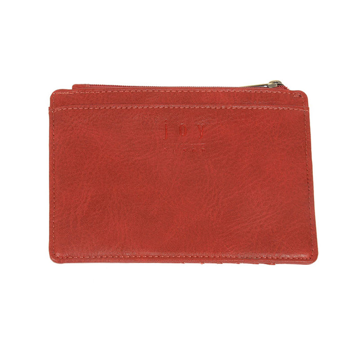 Penny Mini Travel Wallet in Scarlett