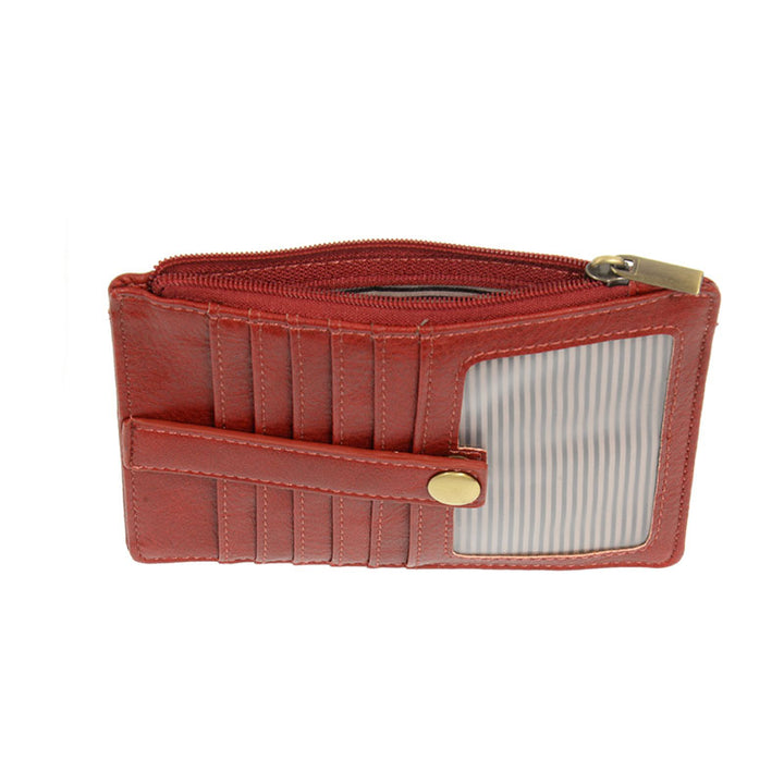 Penny Mini Travel Wallet in Scarlett