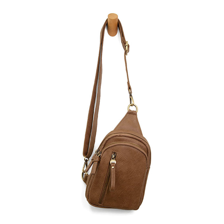 Skyler Sling Bag in Taupe