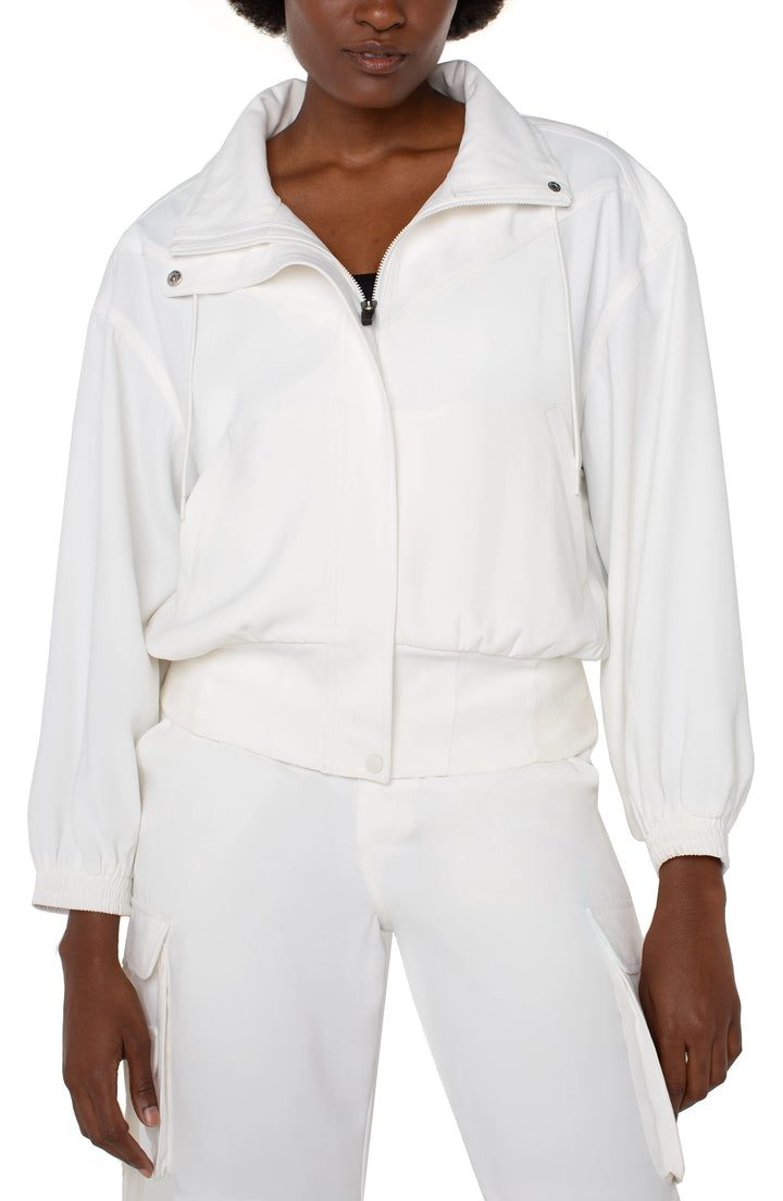 Zip Up Dolman Jacket