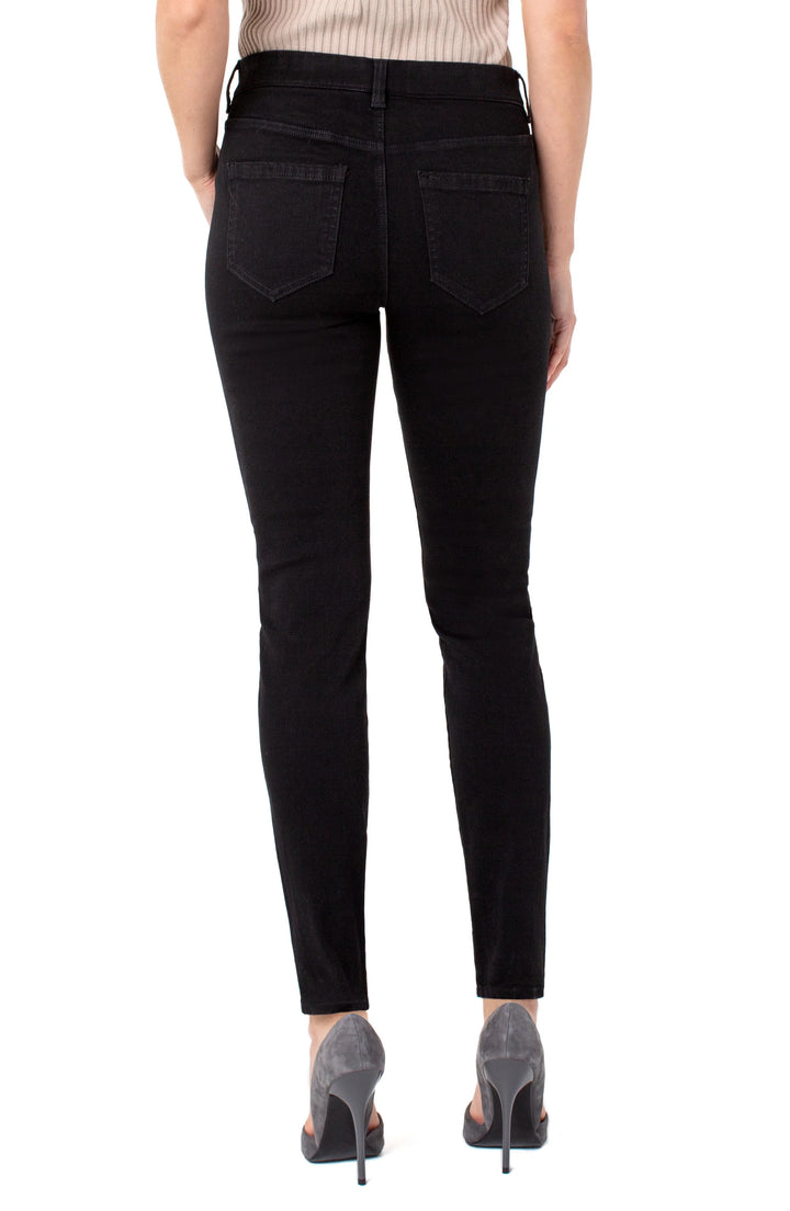 Gia Glider Skinny in Black Rinse