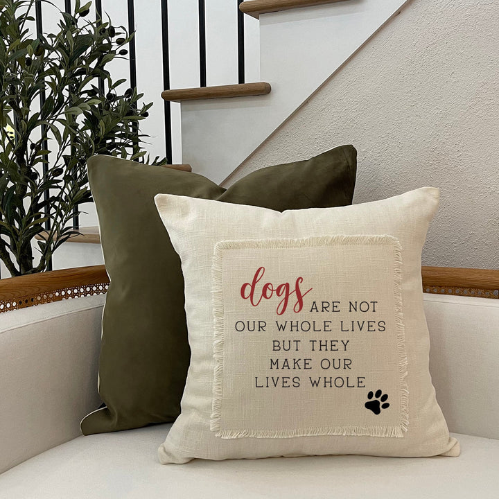 "Make Our Lives Whole" Pillow