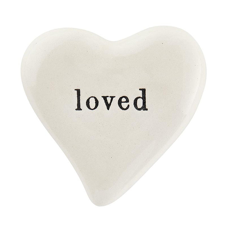 Ceramic Heart - Loved