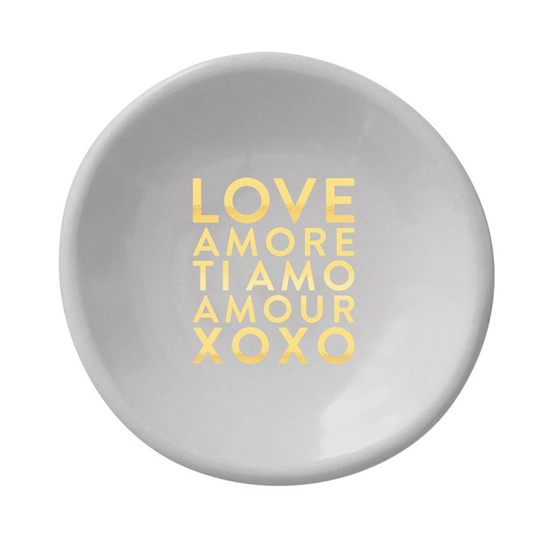 Earrings & Tray Set - Love Amore