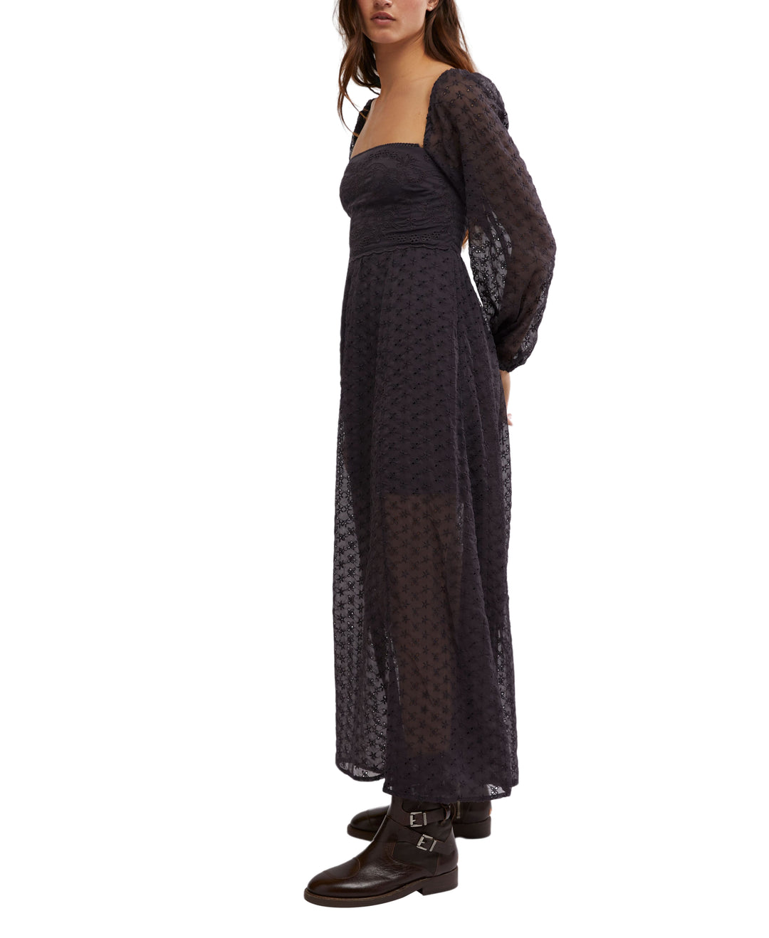 Malina Maxi in Dark Scales