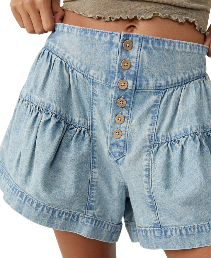 Fleur Denim Short