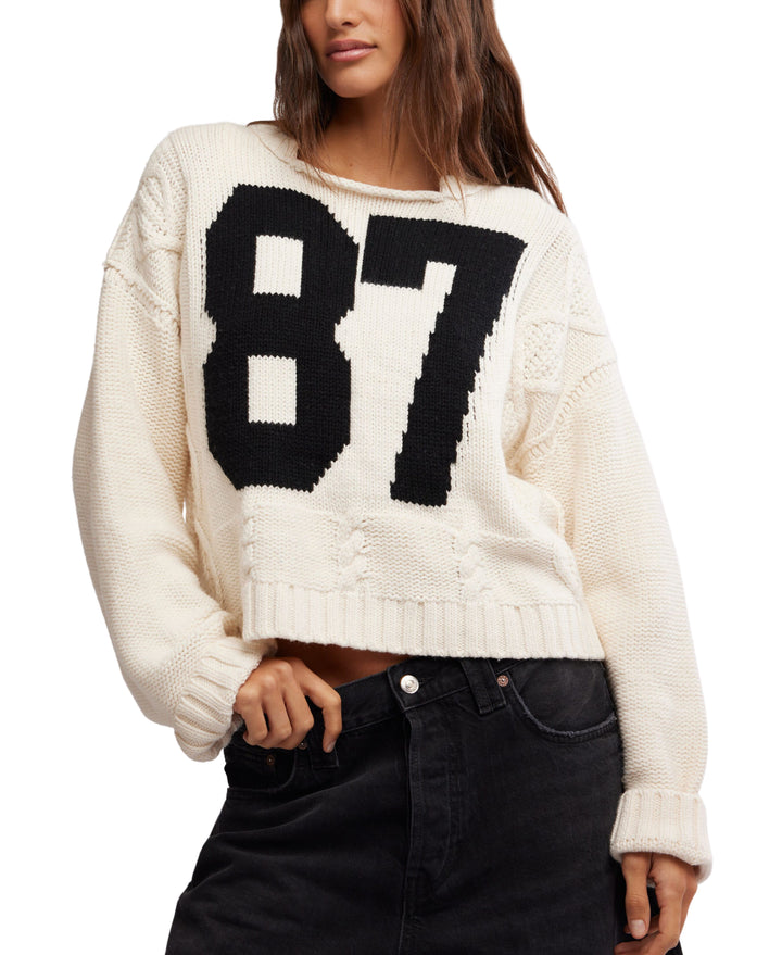 WTF 87 Pullover Sweater