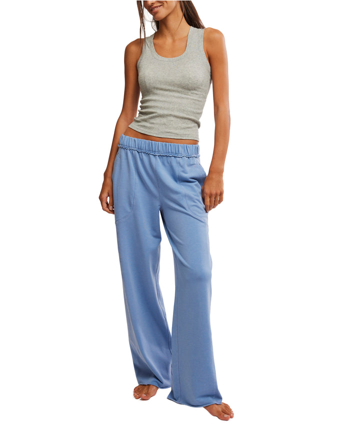 Don't Wait Up Lounge Pant in Quiet Harbor