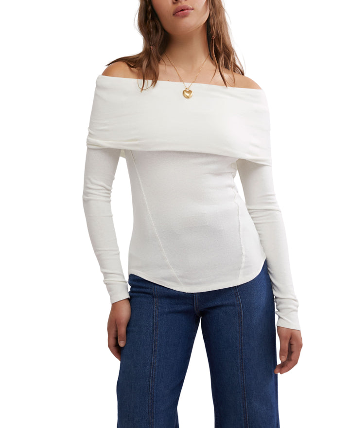 Iris Layering Top in Ivory